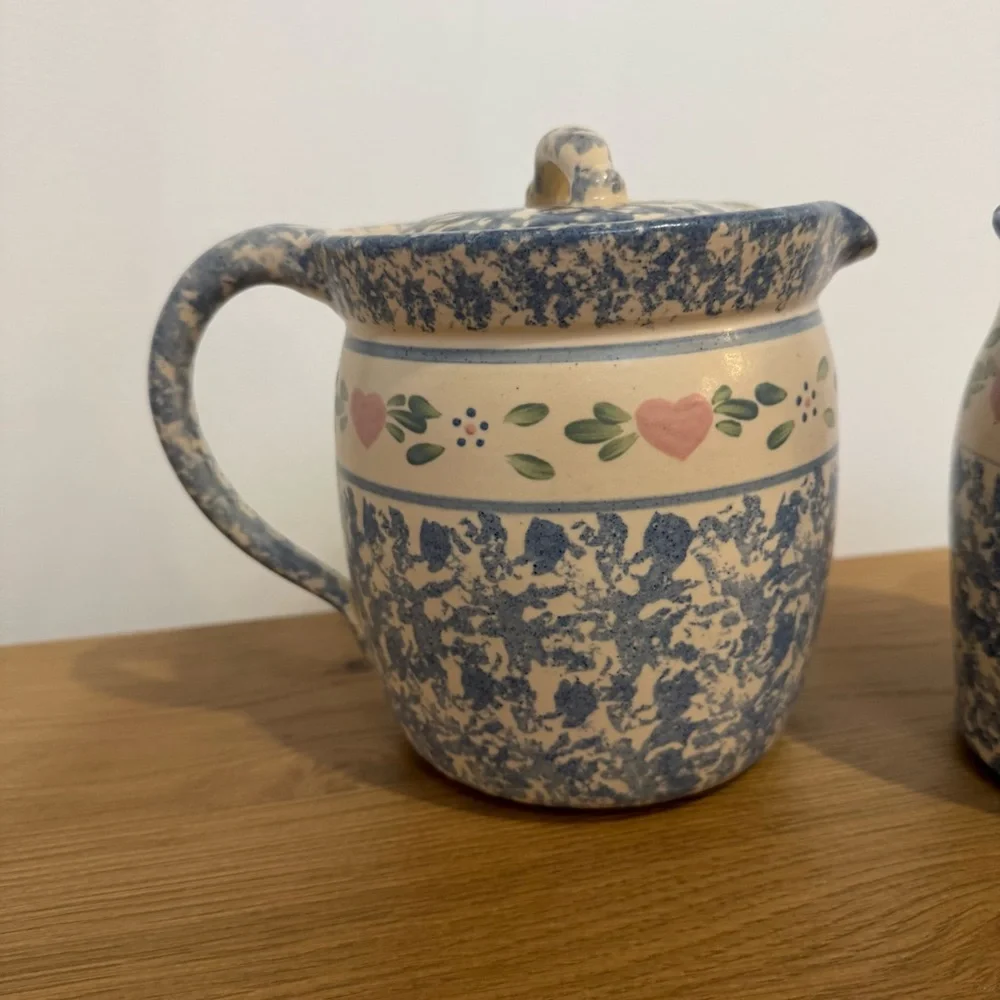 Vintage East Texas Pottery 90’s Mom Brown Kitchen Aesthetic Ceramic Set